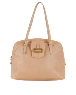 Shoulder Bag, Leather, Tan, MII, 2*